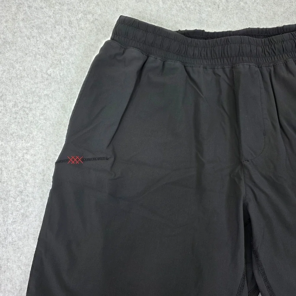 Rhone‎ Mako Mens 32 x 9' Lined Shorts Black Training Gym Athletic Workout 2-in-1